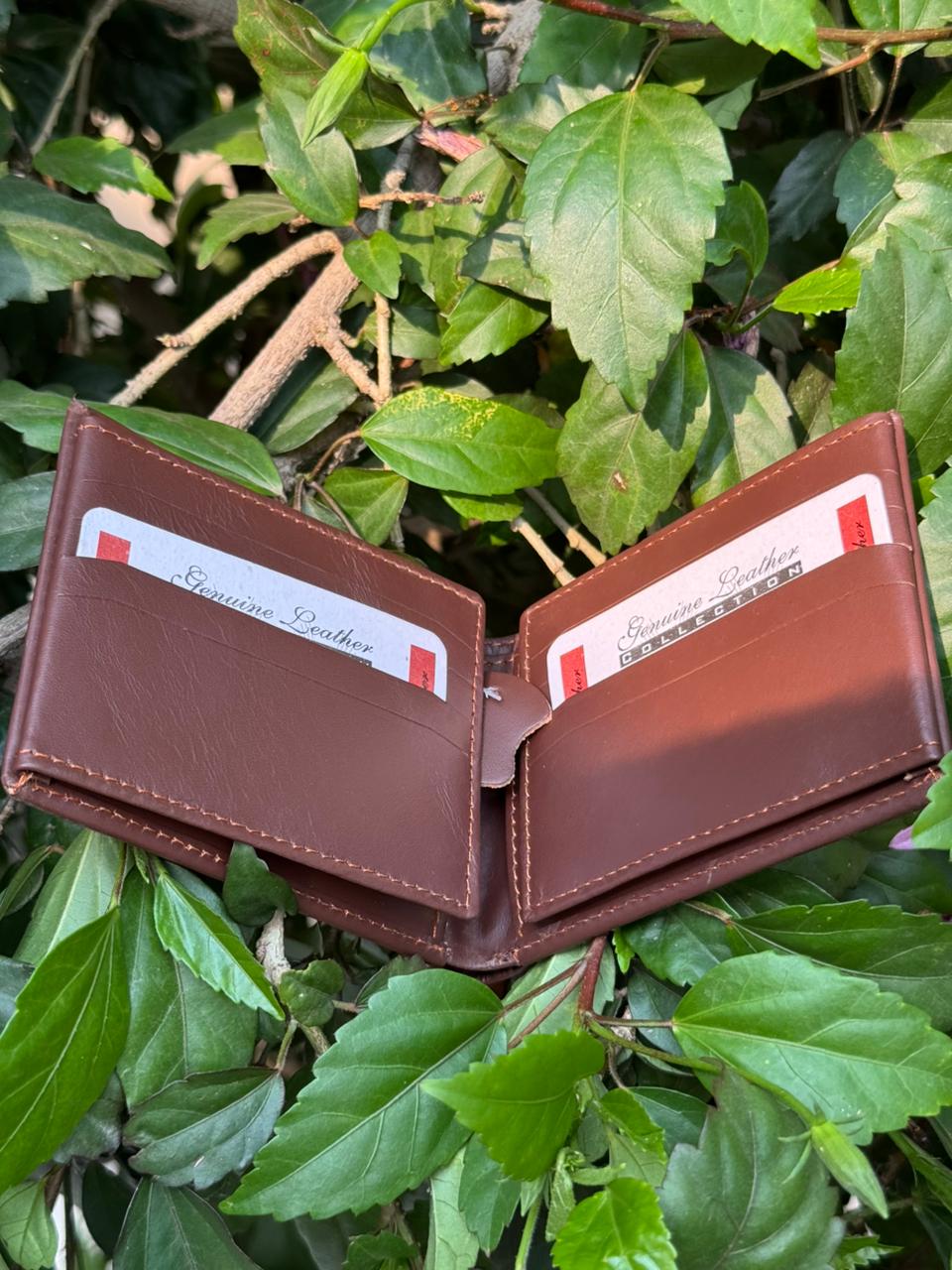 Urban Fold Brown Executive Leather Wallet