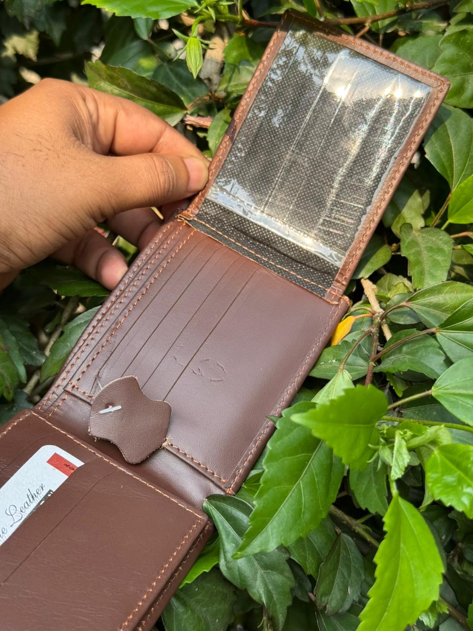 Urban Fold Brown Executive Leather Wallet