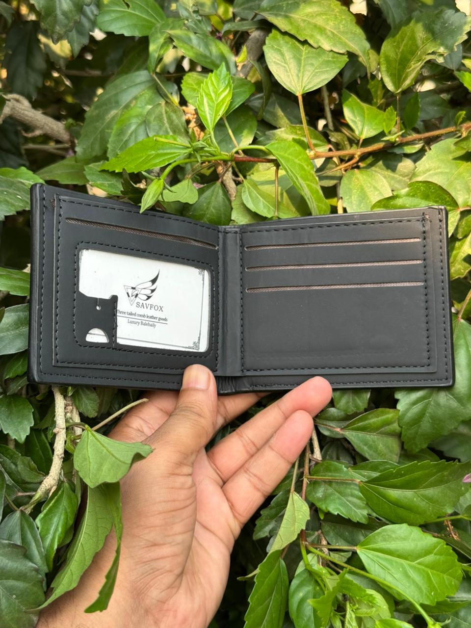 Urban Fold Midnight Black Wallet